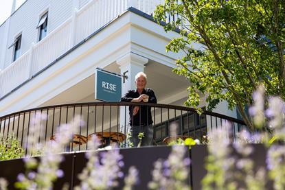 Steve Grocutt, Founder and CEO, at RISE by Cornish Bakery in GWQ