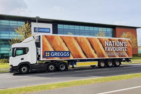 Greggs - Logistics truck