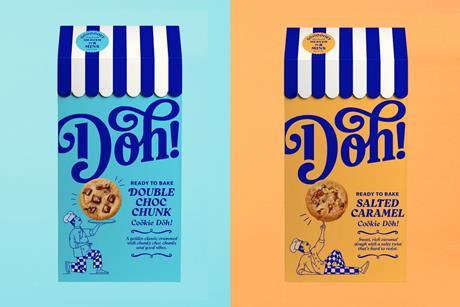 BakeAway - Doh! new cookie dough brand packshots