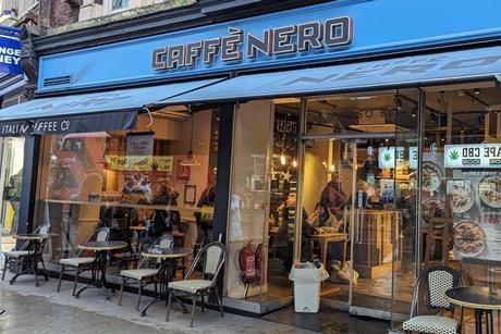 Caffè Nero - store front in Soho, London - 2100x1400