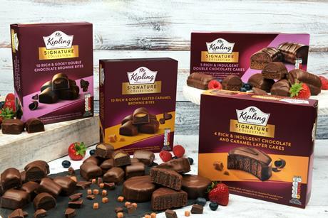 Premier Foods - Mr Kipling Signature Collection of Brownie Bites and indulgent cakes - 2100x1400