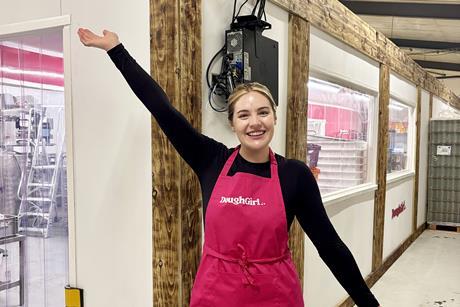 DoughGirl co-founder Emma Colclough shows off her newly expanded bakery at A52 Business Park in Wainfleet All Saints, Lincolnshire - 2100x1400