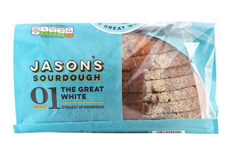 Jason's Sourdough The Great White loaf