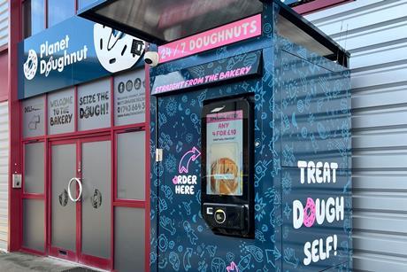 Planet Doughnut Vending Machine