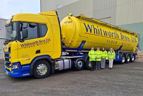 Whitworth Bros lorry