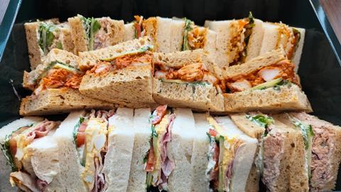 British Baker - Sandwich Sandwich plattter - 2100x1400