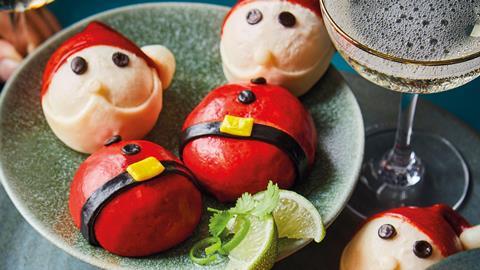 Waitrose Christmas 2024 range - No.1 8 Santa Bao Buns 2100x1400
