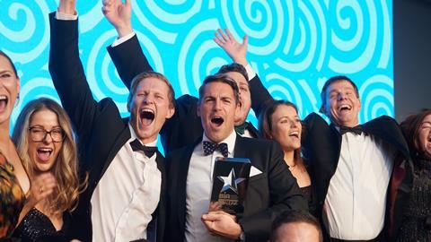 Baking Industry Awards winners screaming in delight