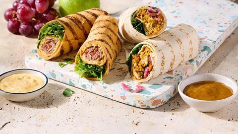 Co-op - Cheeseburger Wrap and Gunpowder Chicken Wrap - 3200x1800