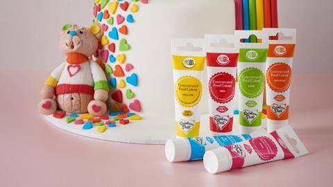 Rainbow Dust teddy bear cake