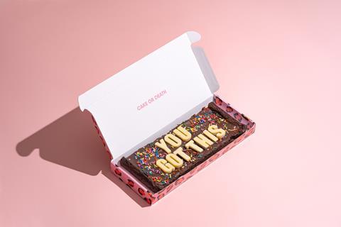 Cake or Death - chocolate messaging hi res