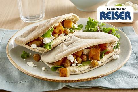 Warburtons Gluten-free Soft Pittas (feature supported by Reiser)  2100x1400