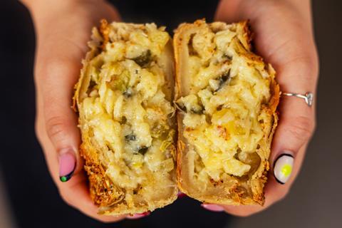 Pieminister The Big Cheese cross-section  2100x1400