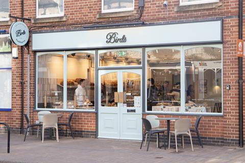 Birds Bakery - Ruddington shop exterior