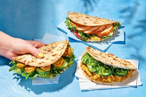 Gregg's new summer offerings - Mexican Chicken Flatbread, Chicken Shawarma Flatbread and Vegan Tandoori Chicken-Free Flatbread  2100x1400