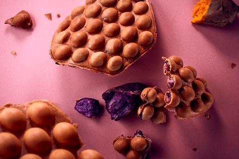 Mammy Pancake - Ube Bubble Waffles - 2100x1400