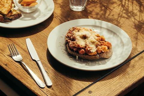 Twelve Triangles - House Baked Beans on Sourdough Toast - 3200x1800