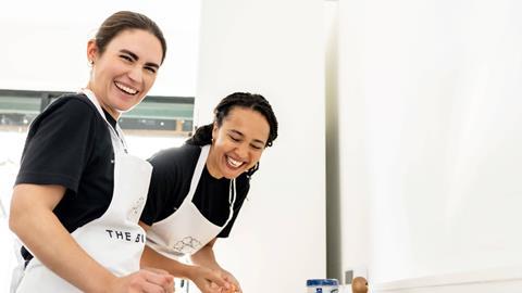 Lisa Shepherd and Saskia Roskam founders of The Biskery (formally Bloom Bakers) 1