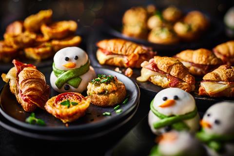 M&S - Snowman Bao Buns and Mini Ham & Cheese Croissants  - 2100x1400
