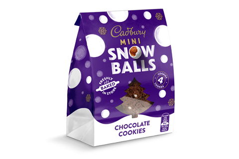 Baker & Baker - Cadbury Mini Snow Balls Cookies - 2100x1400
