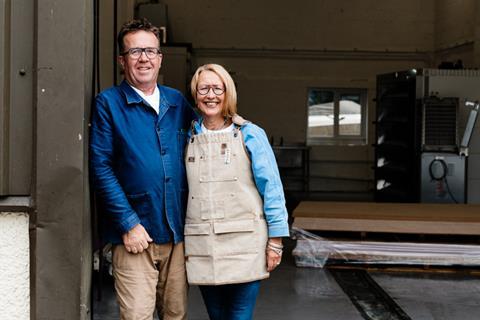 Catherine and Aidan at Lovingly Artisan