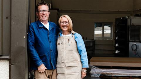 Catherine and Aidan at Lovingly Artisan