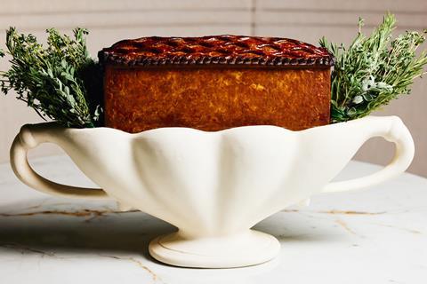 Brasserie Constance - Hand-raised Coronation Chicken Pie - 2100x1400