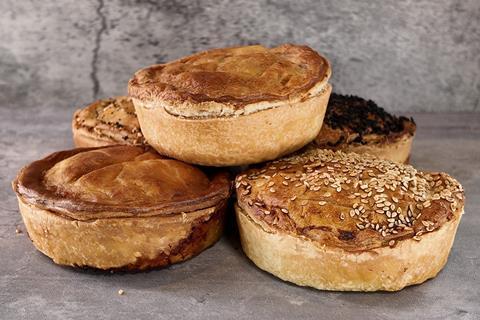 Bridge Baker - Selection of pies including the limited-edition Butter Chicken Pie - 2100x1400