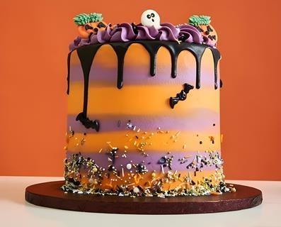 Lola's Cupcakes Fantasy Halloween Cake (1)