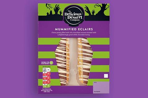 The Delicious Dessert Company - Mummified Eclair  packshot   2100x1400