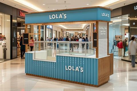 Lola's Cupcakes - New kiosk at the Trafford Centre in Manchester