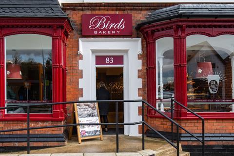Birds Bakery_West Bridgford store, Melton Road (exterior)