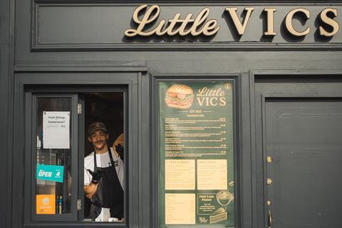 Little Vic's - Founder Aston Higton at his new Derby sandwich deli  - 2100x1400