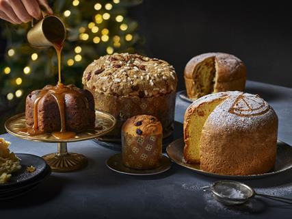 Tesco Christmas panettone range