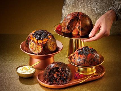 Aldi Christmas puddings 2024