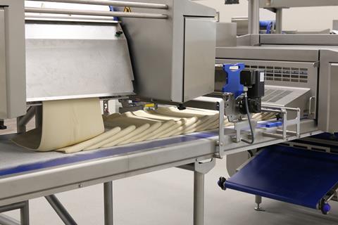 Sheeted dough folding line by Rademaker  2100x1400