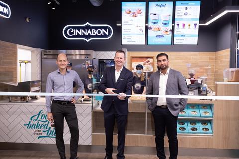 Cinnabon opening - resized