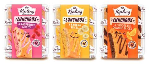 Mr Kipling - Lunchbox Cake Slice 2100X900