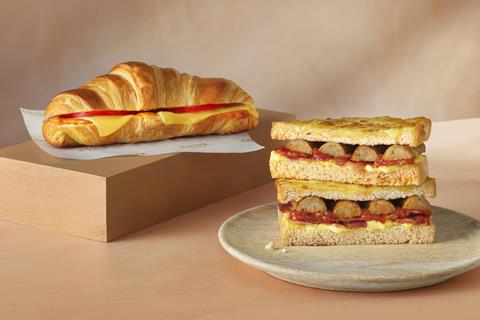 Costa - Tomato & Mature Cheddar Croissant and All-Day Breakfast Toastie - 2100x1400