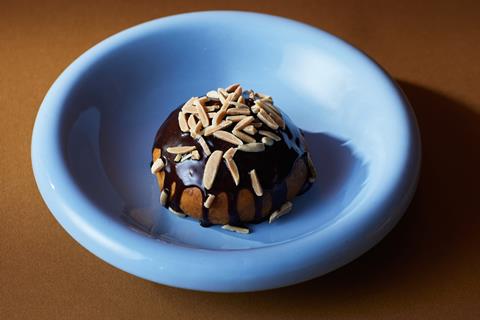 Gail's - Chocolate & Salted Almond Bun - 2100x1400