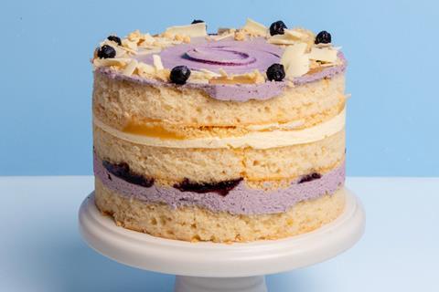 Cutter & Squidge naked postable cakes  - blueberry