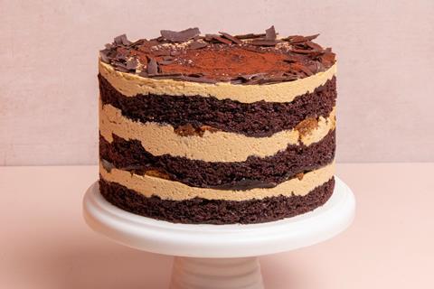 Cutter & Squidge naked postable cakes  - tiramisu