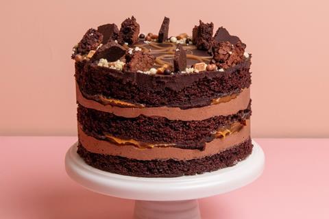 Cutter & Squidge naked postable cakes  - chocolate