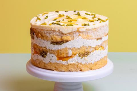 Cutter & Squidge naked postable cakes  - lemon
