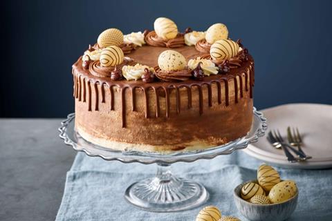 Patisserie Valerie CHOCOLATE & HAZELNUT EASTER NEST CAKE  2