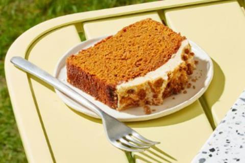 Costa Coffee, Gingernut Loaf Cake  sliced down - 2100x1400