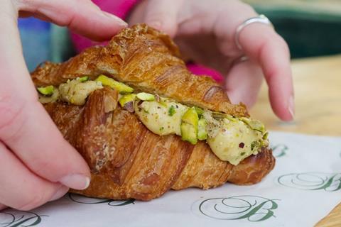 Pettigrew Bakeries - Pistachio Croissant - 2100x1400