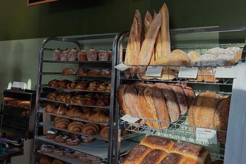 Docker Bakery - Bakery shelves at the new Ashford shop - 2100x1400