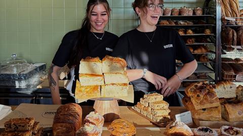 Docker Bakery - Staff serve at the bakery counter of the new Ashford shop - 3200x1800