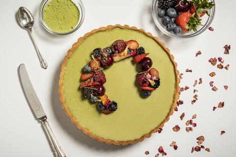 Matcha tart - Macphie  2100x1400